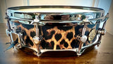 DrumPickers 14x4” DP Custom “Screamin’ Cheetah” Snare Drum