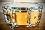 Yamaha 14x5.5” Maple Custom Snare Drum in Gloss Natural Maple Finish