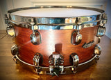 TAMA Bubinga Elite BUS1465 14x6.5” Snare Drum - Matte Natural Finish
