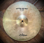 Zildjian 14 inch A Zildjian New Beat Hi-hat Cymbals (Top Hat is Brilliant Finish)