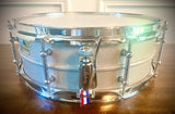 Ludwig LM404 14x5” Acrolite Snare Drum - 1980’s B/O Badge with Upgraded P88 & P33 Strainer System & Chrome Tube Lugs