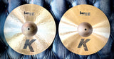 Zildjian K 15” Sweet Hi Hat Cymbals