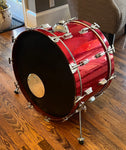 Wrap/Rewrap A Bass Drum In Your Color/Finish Choice - Service