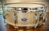 Slingerland Vintage 1977 Artist Model 14x5.5” Snare Drum in Silver Sparkle
