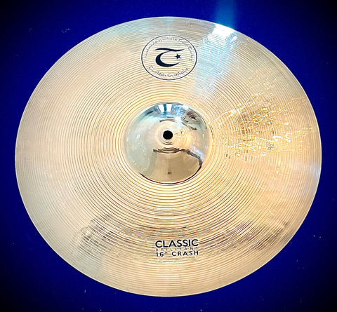 Turkish 16” Classic Brilliant Series Crash Cymbal