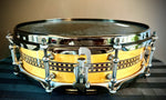 Rio Grande 14x4” “Malvado Hombré” Snare Drum in High Gloss Natural Finish