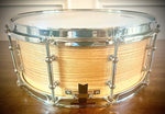 Rana 14x5.5” Solid Single-Ply Ash Snare Drum with Maple Reinforcement Rings