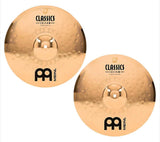 Meinl Cymbals 14 inch Classics Custom Medium Hi-hat Cymbals