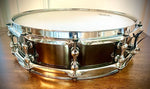 Ahead 14x4” Black Chrome Over Brass Piccolo Snare Drum