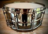 Ludwig Universal Black Brass Snare Drum - 6.5 inches x 14 inches