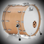 Pearl Professional 24x14” Bass Drum in #102 Gloss Natural Lacquer - With OR WITHOUT BB3 Rack Tom Mount