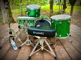 DW Collector's Series 3-piece Shell Pack - Deep Green Sparkle FinishPly