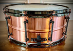 DrumPickers Custom Copper 14x6.5” Beaded Snare Drum