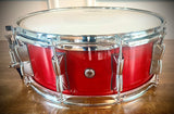 Yamaha 14x5.5” Stage Custom All Birch Snare Drum in Cranberry Red Lacquer