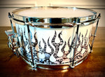 DrumPickers DP Custom 14x7” “Hell Hath No Fury” Snare Drum