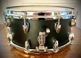 Yamaha Tour Custom 14x6.5” All Maple Snare Drum in Licorice Satin