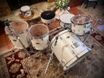 Pearl Decade Maple 6 Pc Shell Pack Drum Kit in White Satin Pearl