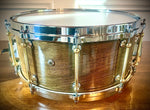 DrumPickers 14x6.5” “Gold Leaf Groove” 8-Ply N.A. Maple Snare Drum