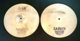 Sabian 13” AAX Fast Hi Hat Cymbals (Pair)