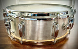 Slingerland Mid 70’s No. 140 Ribbed Aluminum 14x5” Snare Drum with Rapid Strainer
