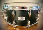Yamaha Tour Custom 14x6.5” All Maple Snare Drum in Licorice Satin