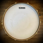 Mapex Black Panther 14x6.5” Maple Snare in Flat Black with Brass Hardware