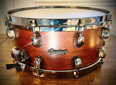 TAMA Bubinga Elite BUS1465 14x6.5” Snare Drum - Matte Natural Finish