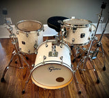 Gretsch Catalina Bop Kit 4pc Shell Pack with Snare Drum in White Marine Pearl