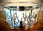 DrumPickers DP Custom 14x7” “Hell Hath No Fury” Snare Drum