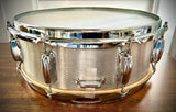 Slingerland Mid 70’s No. 140 Ribbed Aluminum 14x5” Snare Drum with Rapid Strainer