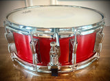 Yamaha 14x5.5” Stage Custom All Birch Snare Drum in Cranberry Red Lacquer