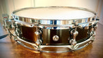Ahead 14x4” Black Chrome Over Brass Piccolo Snare Drum