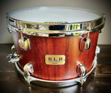 Tama S.L.P. Mod Bubinga Snare Drum - 7 inches x 12 inches in Satin Bubinga BONUS: Free Gator padded snare case!