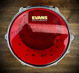 DrumPickers 10x5.5” Firecracker Snare Drum in Red Reptile Finish Ply