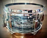 DrumPickers 10x5.5” Firecracker Snare Drum in Strata Black Pearl