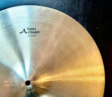 Zildjian A 17” Thin Crash Cymbal