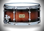 Tama S.L.P. Dynamic Kapur Snare Drum - 6.5 x 14” - Black Kapur Burst