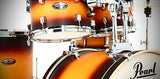 Pearl DMP925SP/C225 Decade Maple 5-Pc Shell Pack in #225 Satin Amburst