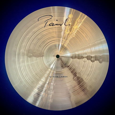 Paiste 16” Signature Precision Thin Crash Cymbal – DrumPickers