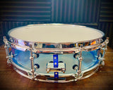 DrumPickers DP Custom Acrylic Ocean Blue 14x4” Snare Drum