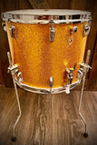 Vintage (1967) Ludwig 15x12” Floor Tom/Snare Drum in Orange Sparkle