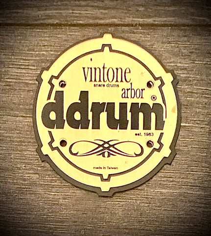 Ddrum - Vintone Arbor Brass Snare Drum Badge