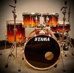 Tama Superstar 5 Pc Drum Kit in Dark Cherry Fade Lacquer