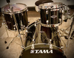 TAMA Starclassic 3pc Birch/Bubinga Performer Drum Kit in Blue Nebula Blaze