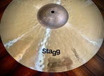 Stagg 16” Sensa Exo Hand Hammered Medium Crash Cymbal