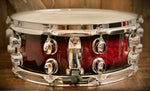 Mapex Black Panther 14x5.5” Snare Drum in Deep Cherry Burst