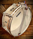 Slingerland VINTAGE 1970's Slingerland 5x14 No. 140 Student Model Ribbed Aluminum Snare Drum