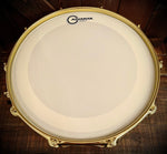 DrumPickers 14x6” Acrylic Snare Drum in White Lightning