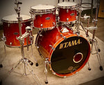 TAMA Starclassic Birch/Bubinga 4pc Drum Kit in Dark Cherry Fade