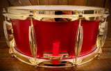 Drumpickers DP Custom 14x6.5”  Red Rocker Maple/Walnut Snare Drum